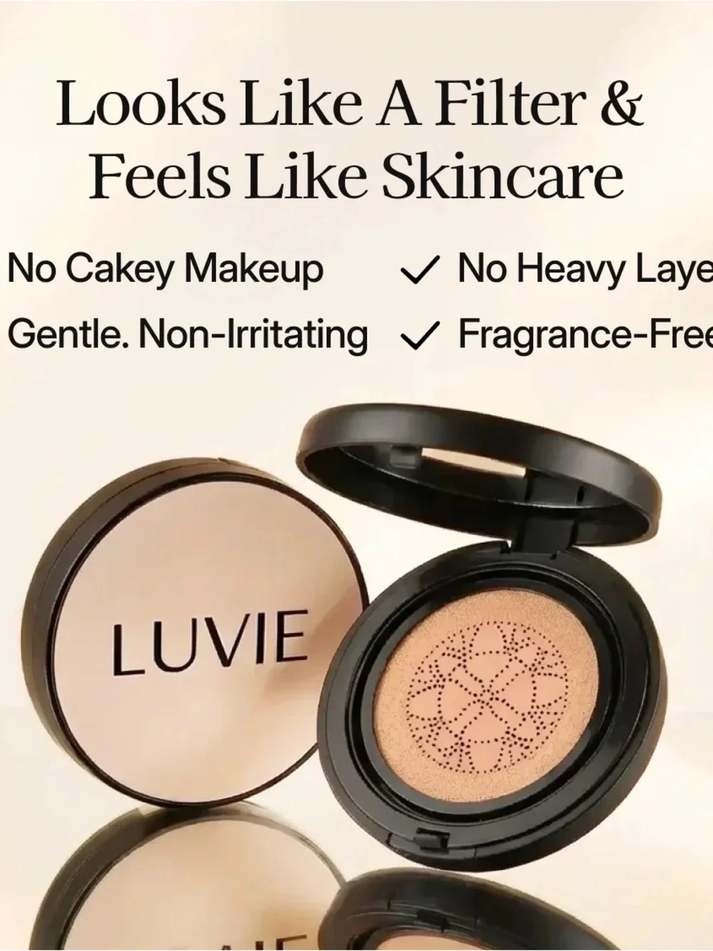 Luvie Foundation Cushion - Ivory Shade